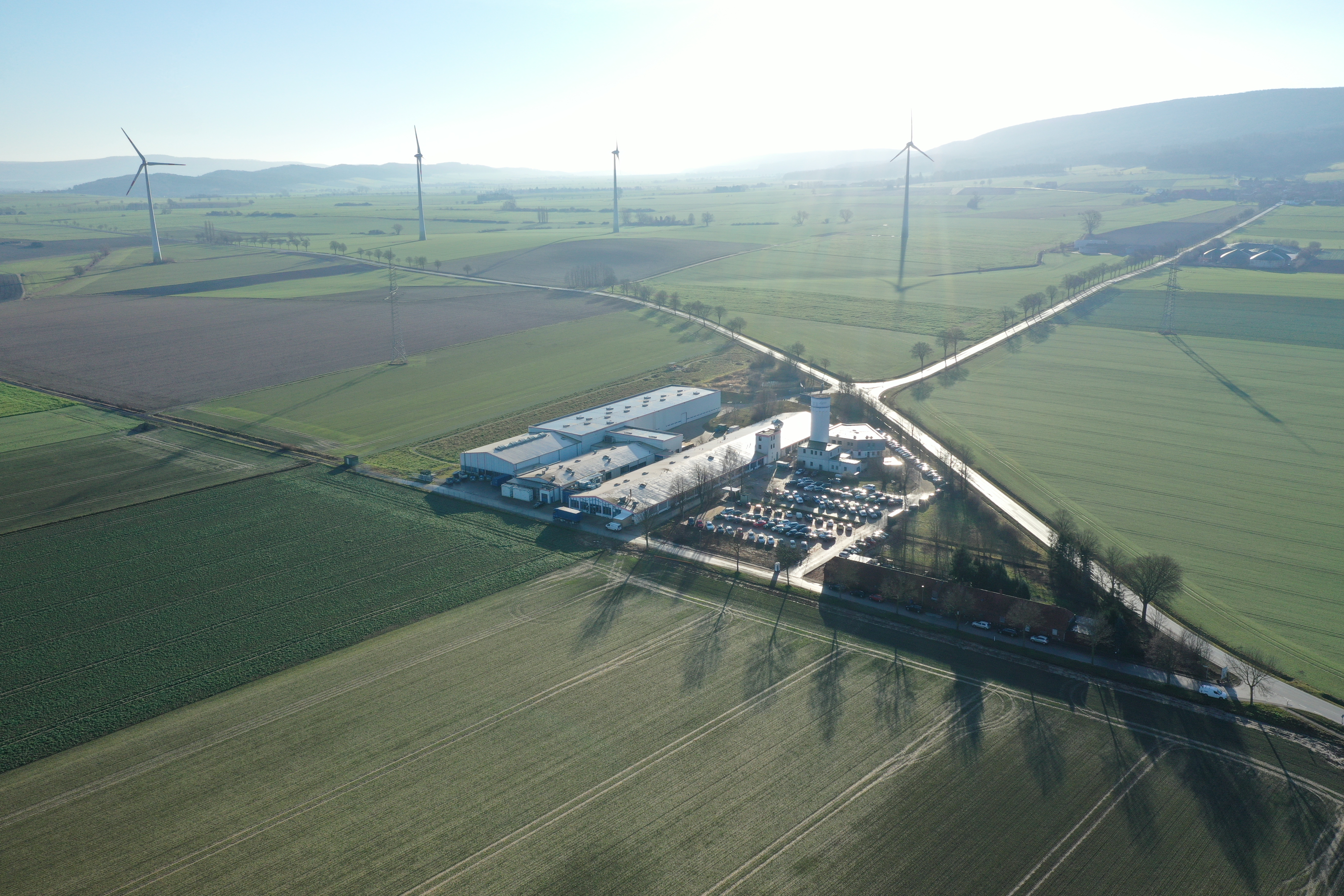 CO2 neutraler Produktionsstandort